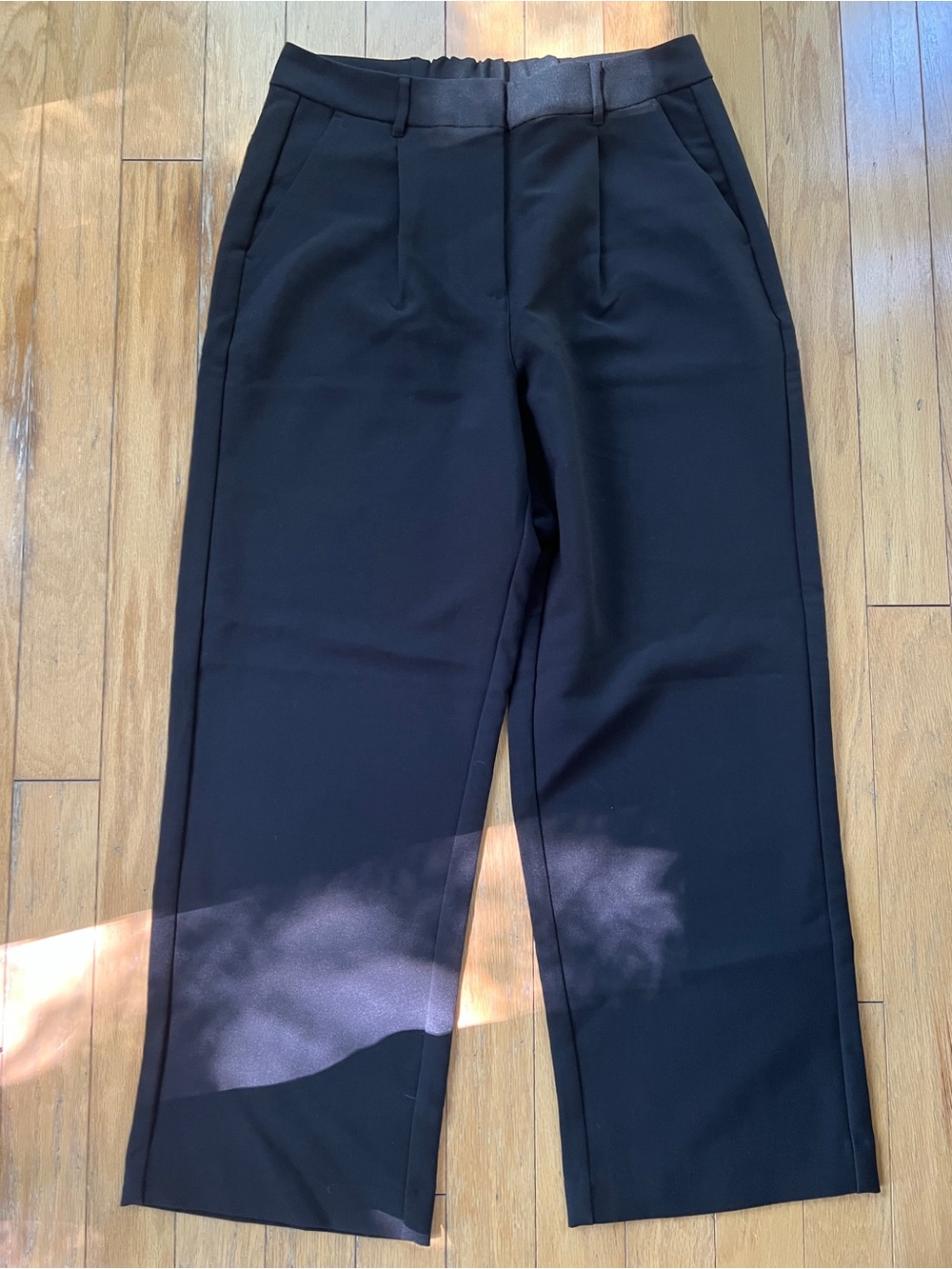 Old Navy Men's Black Dress Trousers with Pleats
